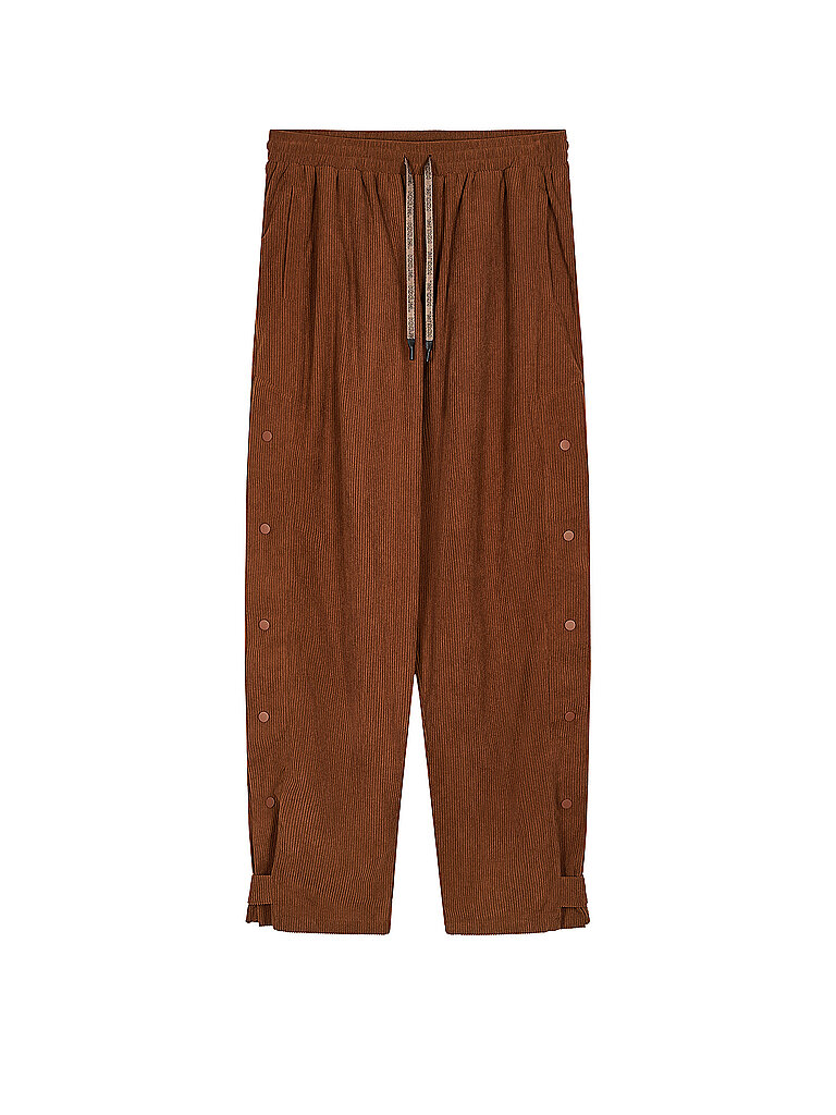 KARO KAUER Cordhose braun L damen